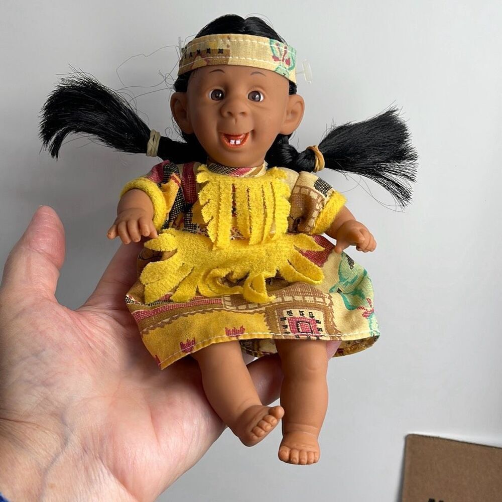 Vintage bean bag Tee Pee dolls.